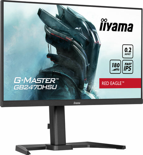 iiyama G-MASTER GB2470HSU-B6 écran plat de PC 60,5 cm (23.8") 1920 x 1080 pixels Full HD LCD Noir
