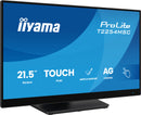 iiyama T2254MSC-B2AG 54,6 cm (21,5") 1920 x 1080 pixels Full HD LED touchscreen pc-monitor zwart