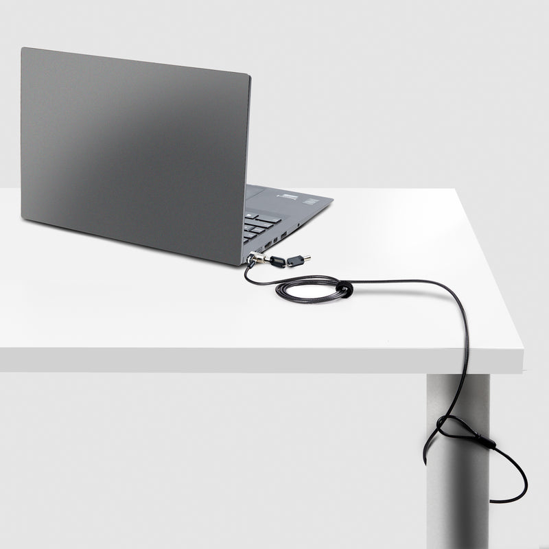StarTech.com NANOK-LAPTOP-LOCK câble antivol Noir, Argent 2 m