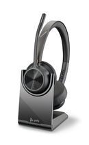 HP Poly Micro-casque stéréo USB-A Poly Voyager 4320 UC + adaptateur USB-A BT700 + base de chargement