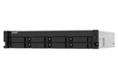QNAP TS-832PXU-RP NAS Rack (2 U) Annapurna Labs AL324 4 Go DDR4 0 To QNAP Turbo System Noir