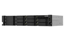 QNAP TS-864EU-RP-8G NAS Rack storage server (2 U) Intel® Celeron® N5095 8 GB DDR4 0 TB QNAP Turbo System Black