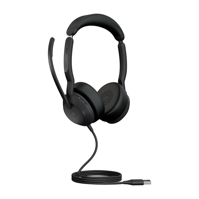 Jabra Evolve2 50 Casque Avec fil &sans fil Arceau Bureau/Centre d'appels USB Type-A Bluetooth Noir