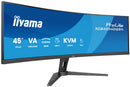 iiyama G-MASTER 45" LCD Curved Bus. UWQHD plat pc-scherm 113 cm (44,5") 5120 x 1440 pixels Dual QHD LED Zwart