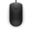 Dell MS116 | Bekabelde Muis | Links- en Rechtshandig | USB-A | 1000 DPI | Zwart