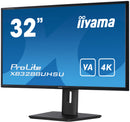 iiyama ProLite XB3288UHSU-B5 platte PC-monitor 80 cm (31.5") 3840 x 2160 Pixels 4K Ultra HD LCD Zwart