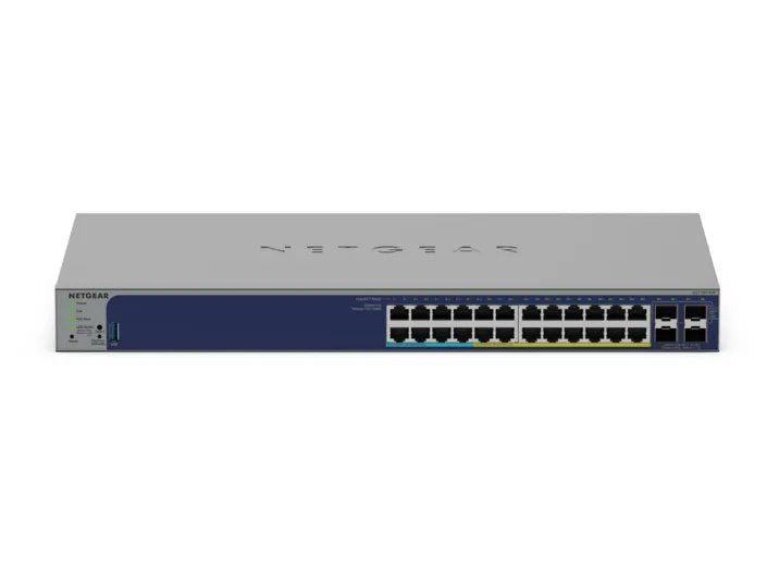 NETGEAR GS728TXUP Géré Gigabit Ethernet (10/100/1000) Connexion Ethernet, supportant l'alimentation via ce port (PoE)