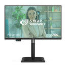 AOC 24P4CV écran plat de PC 60,5 cm (23.8") 1920 x 1080 pixels Full HD LED Noir