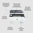 HP LaserJet Pro 3102fdw Wireless Multifunction Black and White Printer, Copier, Scanner; Duplex