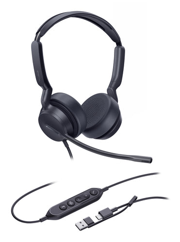 Yealink Casque Dual Teams avec connecteur USB-C/A