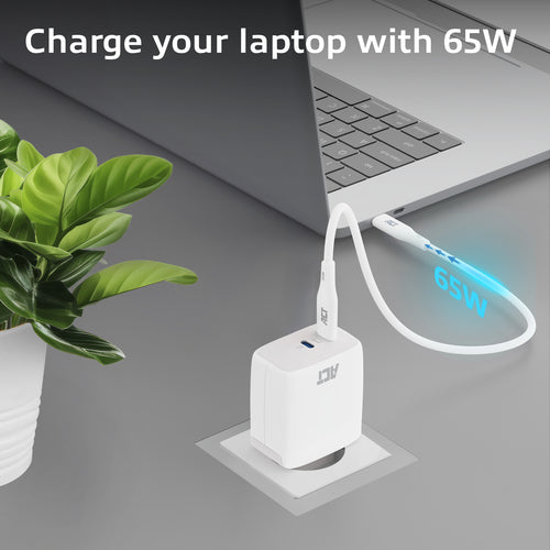 ACT AC2165 chargeur d'appareils mobiles Universel Blanc Secteur Charge rapide Auto