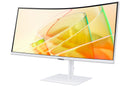 Samsung S65TC écran plat de PC 86,4 cm (34") 3440 x 1440 pixels UltraWide Quad HD LED Blanc