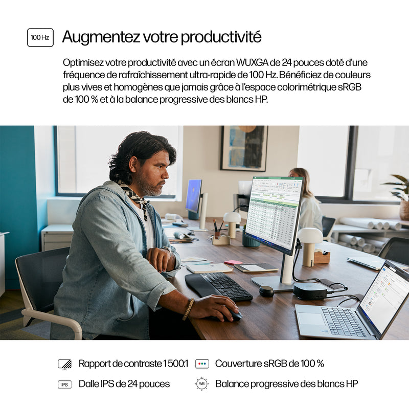 HP Series 5 Écran WUXGA 24 pouces Pro - 524pn