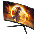 AOC G4 CQ32G4VE écran plat de PC 80 cm (31.5") 2560 x 1440 pixels Quad HD LCD Noir, Gris