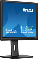 iiyama ProLite B1980S-B1 48,3 cm (19") PC flatscreen monitor, 1280 x 1024 pixels, VGA, LED, Zwart
