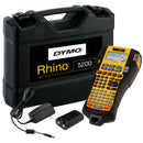 DYMO RHINO 5200 Étiqueteuse avec Mallette de transport | Étiqueteuse portable de qualité industrielle destinée aux professionnels de la basse tensionde l’électricité et de la MRO