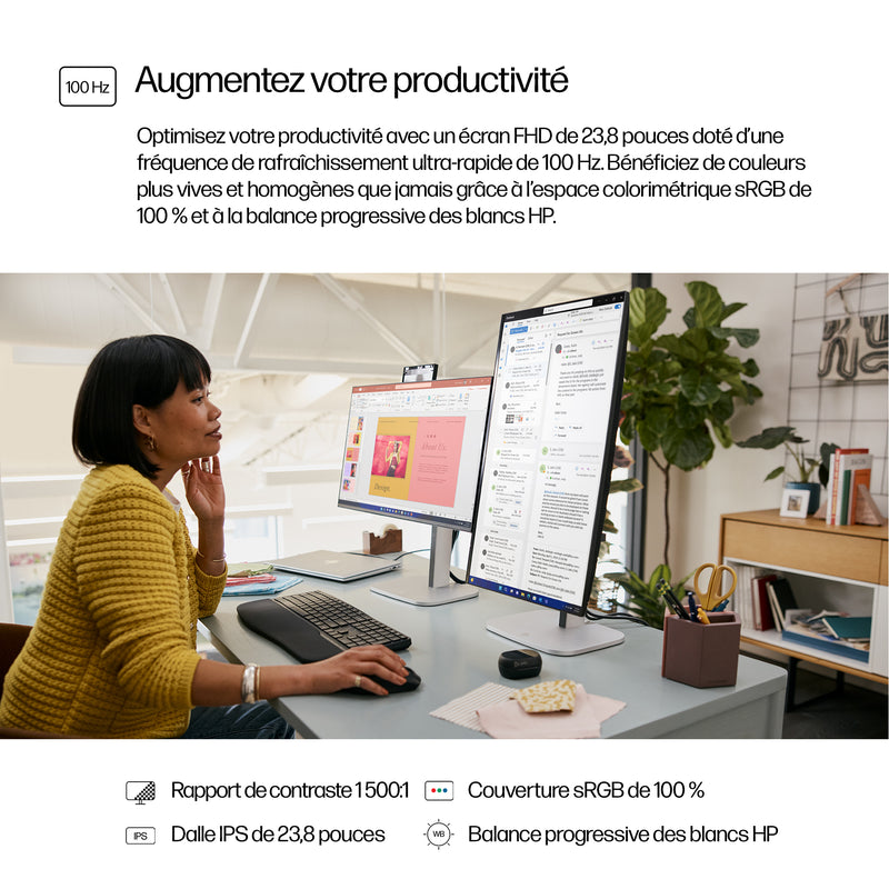HP Series 5 23,8-inch FHD Pro-monitor - 524pf