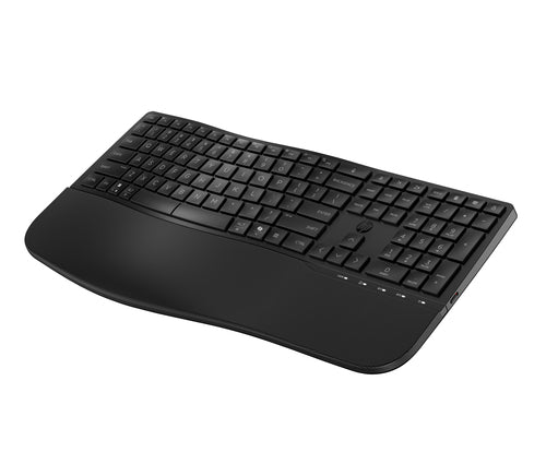 HP 685 CFT DUAL-MODE KBD clavier Bureau RF sans fil + Bluetooth Noir