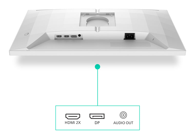 Philips Evnia 24M2N3201A/00 écran plat de PC 60,5 cm (23.8") 1920 x 1080 pixels Full HD LCD Blanc