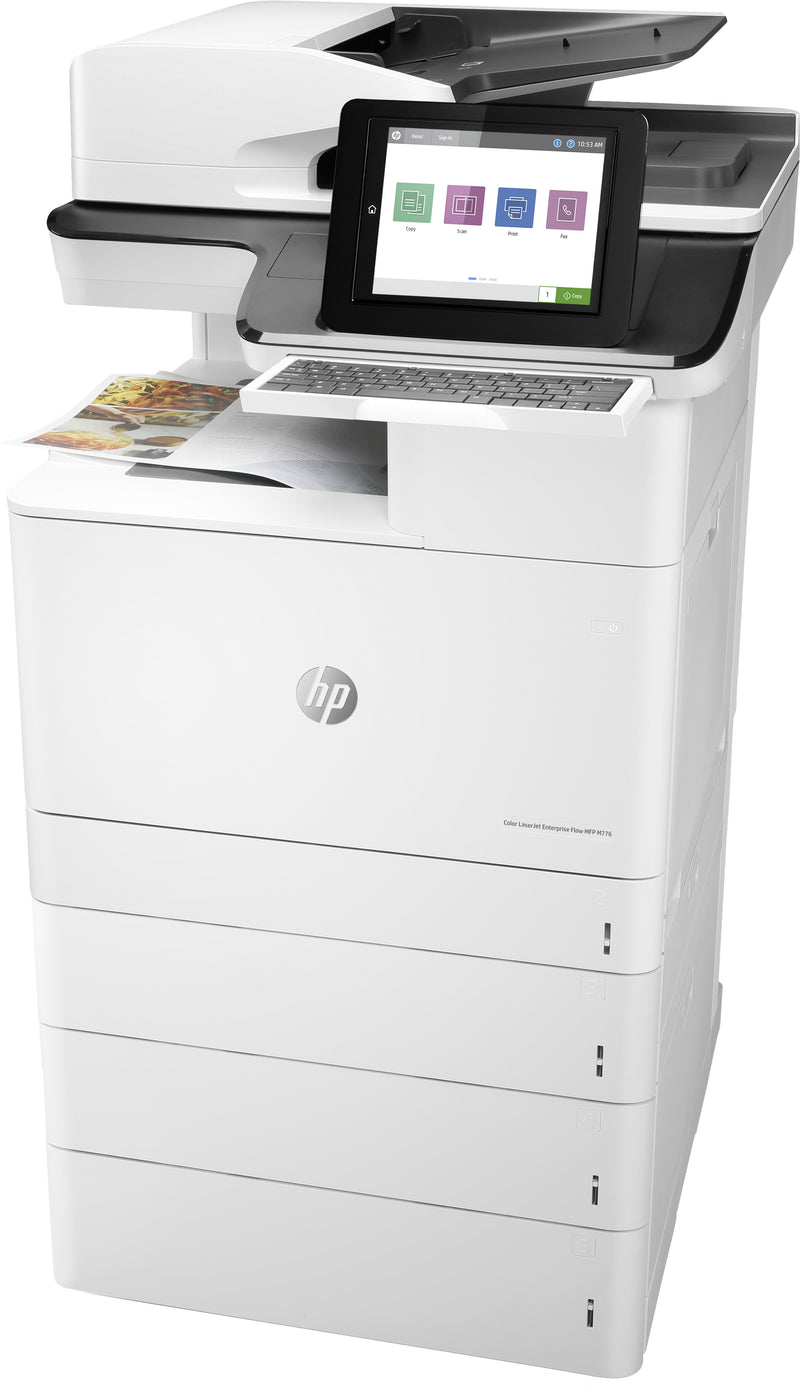 HP Color LaserJet Enterprise Flow Imprimante multifonction M776z