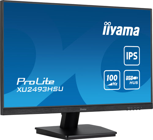iiyama ProLite XU2493HSU-B7 platte PC-monitor 60,5 cm (23,8") 1920 x 1080 pixels Full HD LED Zwart