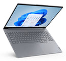 Lenovo ThinkBook 16 G8 IRL Intel® Core™ i5 i5-13420H Ordinateur portable 40,6 cm (16") WUXGA 16 Go DDR5-SDRAM 512 Go SSD Wi-Fi 6E (802.11ax) Windows 11 Pro Belge Gris