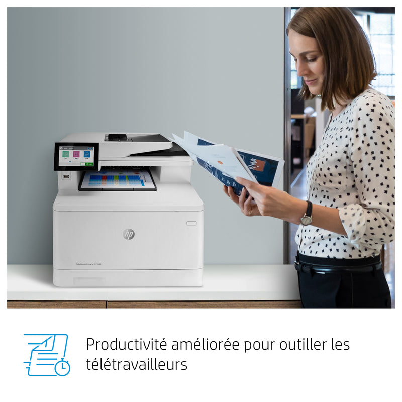 HP Color LaserJet Enterprise LaserJet Enterprise M480f Multifunction Couleur Imprimante, Ethernet uniquement; Copieur, Scanner