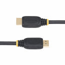 StarTech.com Câble d'Extension HDMI 2.0 de 50 cm, Câble HDMI Haut Débit, 4K 60Hz, Câble d'Extension HDMI Mâle vers Femelle, Adaptateur HDMI M/F