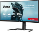 iiyama G-MASTER GCB3484WQSU-B1 écran plat de PC 86,4 cm (34") 3440 x 1440 pixels UltraWide Quad HD LED Noir