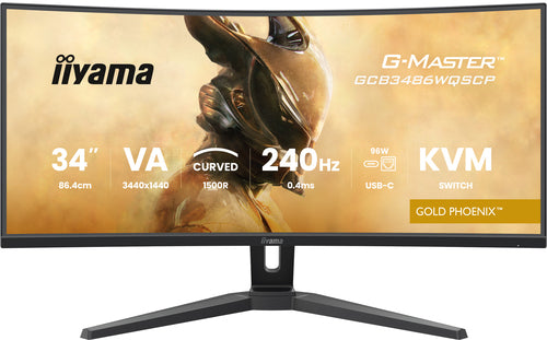 34iW LCD UWQHD Curved VA 240 Hz