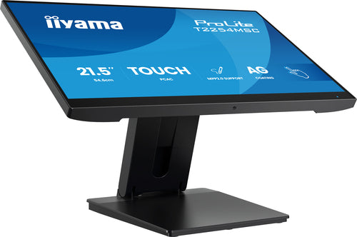 iiyama T2254MSC-B2AG 54,6 cm (21,5") 1920 x 1080 pixels Full HD LED touchscreen pc-monitor zwart