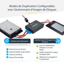StarTech.com Duplicateur de Disque Dur Autonome 1:1 avec Gestionnaire d'Images pour la Sauvegarde et la Restauration, Stockage de Plusieurs Images de Disque sur un Disque SATA 2,5/3,5", Cloneur de HDD/SSD