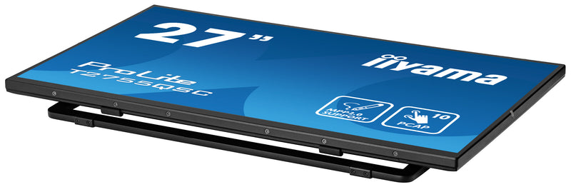 iiyama ProLite T2755QSC-B1 écran plat de PC 68,6 cm (27") 2560 x 1440 pixels Quad HD LCD Écran tactile Noir