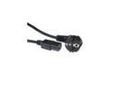 ACT AC3315 | Elektriciteitssnoer | 3 Meter | CEE7/7 naar C13 Stekker | Zwart