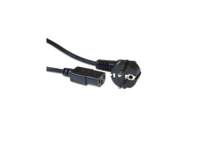 ACT AC3315 | Elektriciteitssnoer | 3 Meter | CEE7/7 naar C13 Stekker | Zwart