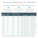 StarTech.com Filtre de condentialité universel pour moniteur - 68,6 cm (27 po)