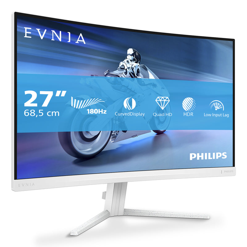 Philips Evnia 5000 27M2C5501/00 PC flatscreen 68,6 cm (27") 2560 x 1440 pixels Quad HD LCD Wit