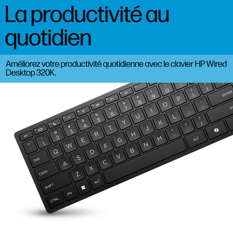 HP Clavier Wired Desktop 320K