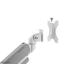 Neomounts DS70PLUS-450WH1 Support d'écran à fixer 17-49" - ressort à gaz - Topfix - arrêt 180°