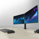 ACT AC8326 support d'écran plat pour bureau 81,3 cm (32") Noir