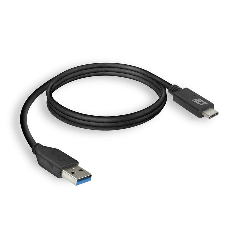 ACT AC7417 câble USB USB 3.2 Gen 1 (3.1 Gen 1) 2 m USB C USB A Noir