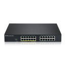 Zyxel GS1915-24EP Beheerde L2 Gigabit Ethernet (10/100/1000) Ethernet-verbinding, ondersteunt Power over Ethernet (PoE) 1U Zwart