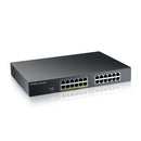 Zyxel GS1915-24EP Beheerde L2 Gigabit Ethernet (10/100/1000) Ethernet-verbinding, ondersteunt Power over Ethernet (PoE) 1U Zwart