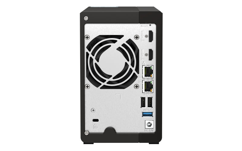 QNAP TS-253E NAS Tower Intel® Celeron® J6412 8 GB 0 TB QNAP QTS Zwart