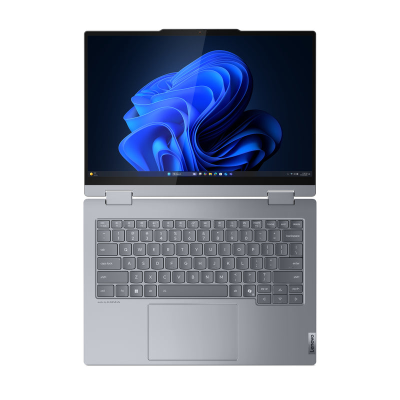Lenovo ThinkBook 14 2-in-1 G5 IAU Intel Core Ultra 5 225U Hybrid (2-in-1) 35.6 cm (14") Touchscreen WUXGA 16 GB DDR5-SDRAM 512 GB SSD Wi-Fi 6E (802.11ax) Windows 11 Pro US International Gray