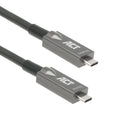 ACT AK4310 câble USB USB 3.2 Gen 2 (3.1 Gen 2) 10 m USB C Noir, Gris