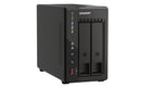 QNAP TS-253E NAS Tower Intel® Celeron® J6412 8 GB 0 TB QNAP QTS Zwart