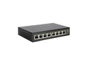 LevelOne GES-2108 Managed L2 Gigabit Ethernet (10/100/1000) Network Switch, Black