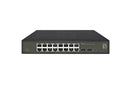 LevelOne GES-2118 Managed L2 Gigabit Ethernet (10/100/1000) Network Switch, Black