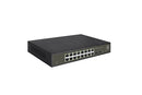 LevelOne GES-2118 Managed L2 Gigabit Ethernet (10/100/1000) Network Switch, Black